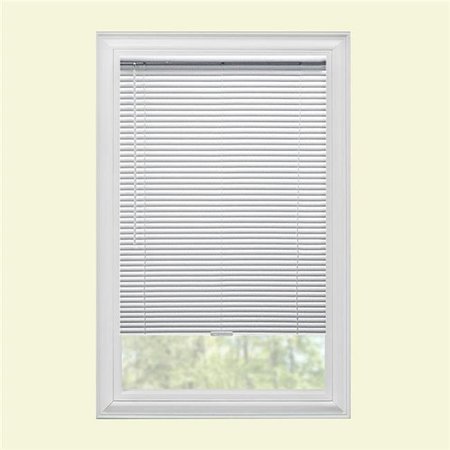 SAFE STYLES Safe Styles UBK67X64WT 2 in. Cordless Vinyl Blind; White - 67 x 64 in. UBK67X64WT